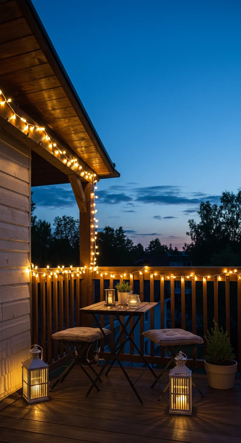 4. String Lights Magic: Transforming Your Patio into an Evening Oasis