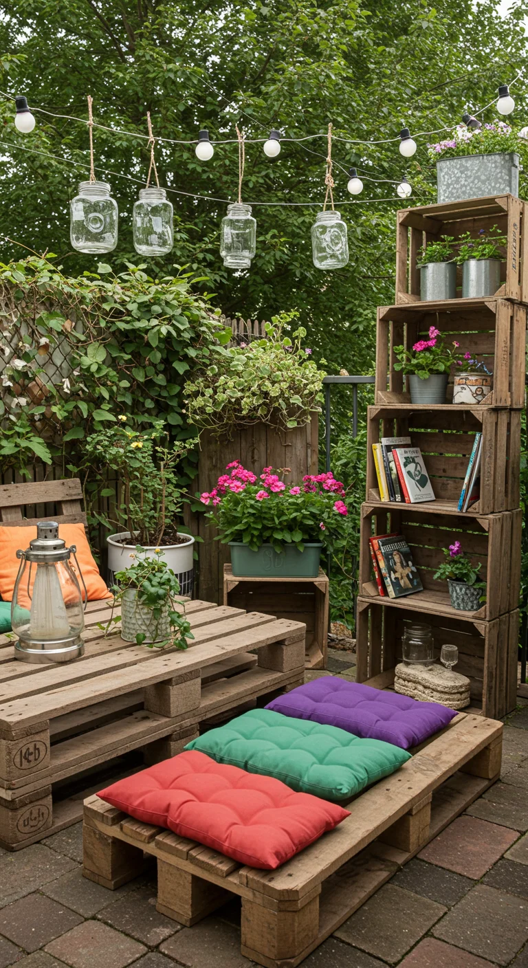 6. Upcycled Decor: Unique Touches from Repurposed Materials