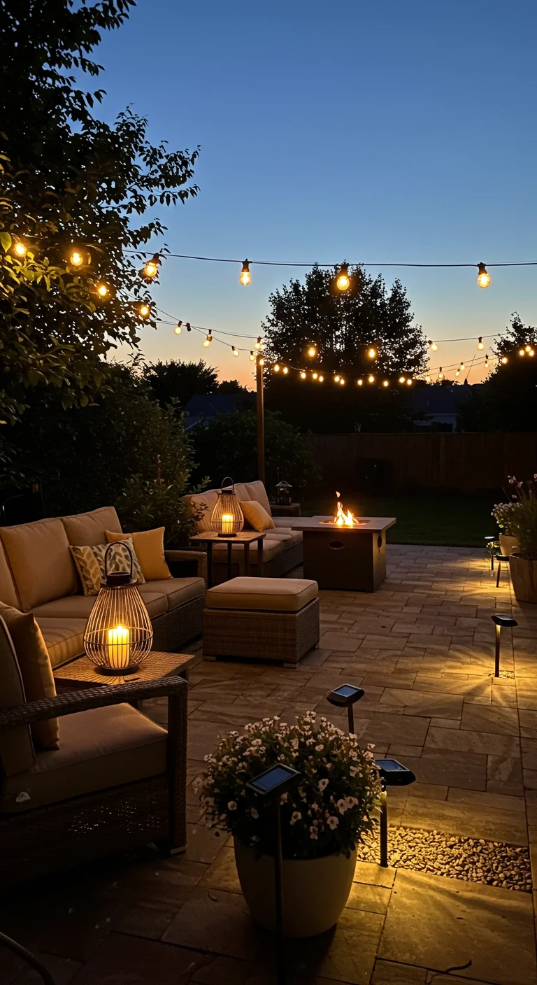 4. Stylish Lighting: Illuminate Your Outdoor Space with Flair