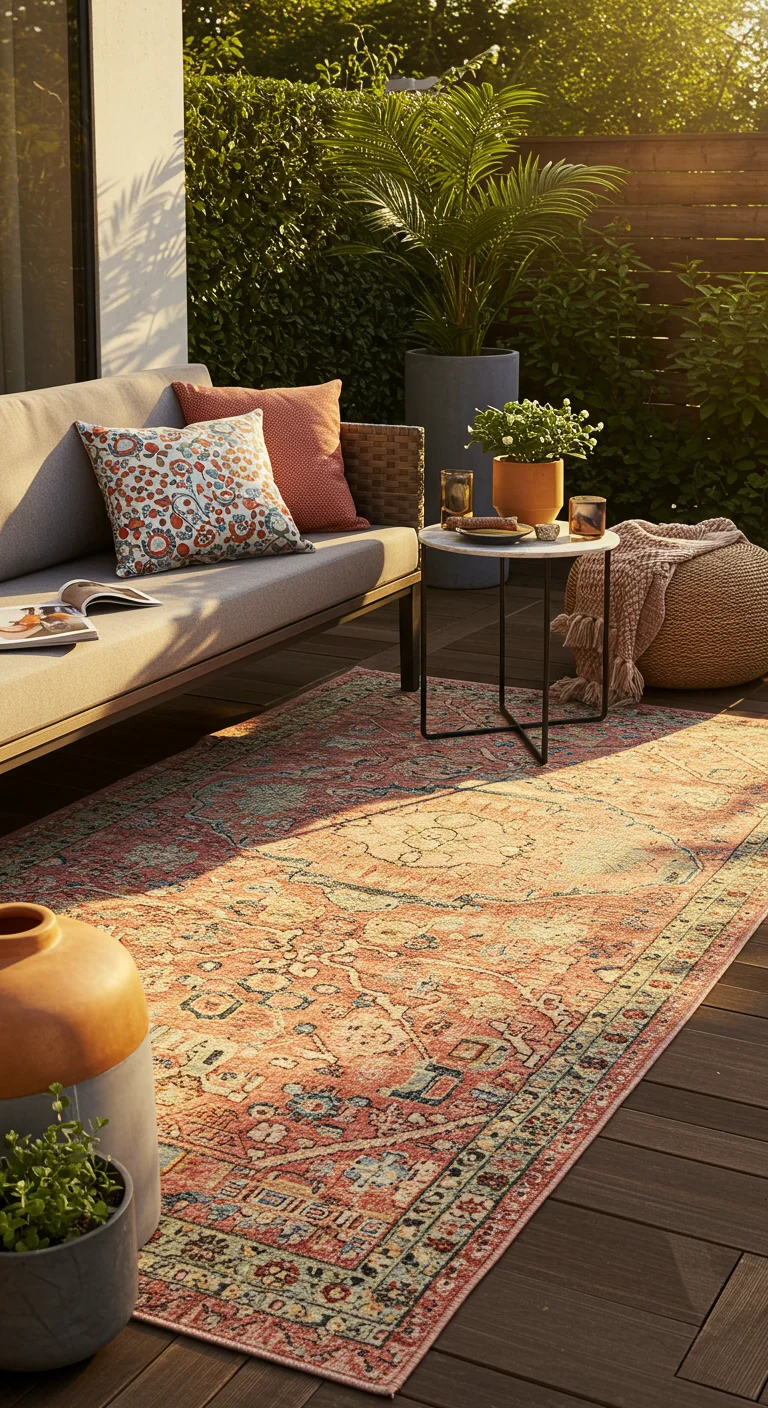 5. Textured Rugs: Adding Comfort and Style Underfoot