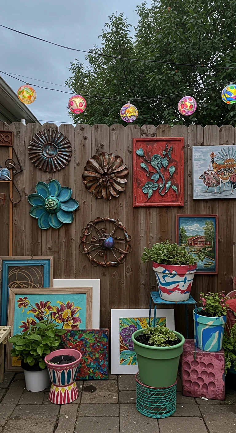 7. Outdoor Art: Unique Decor Ideas to Showcase Your Style