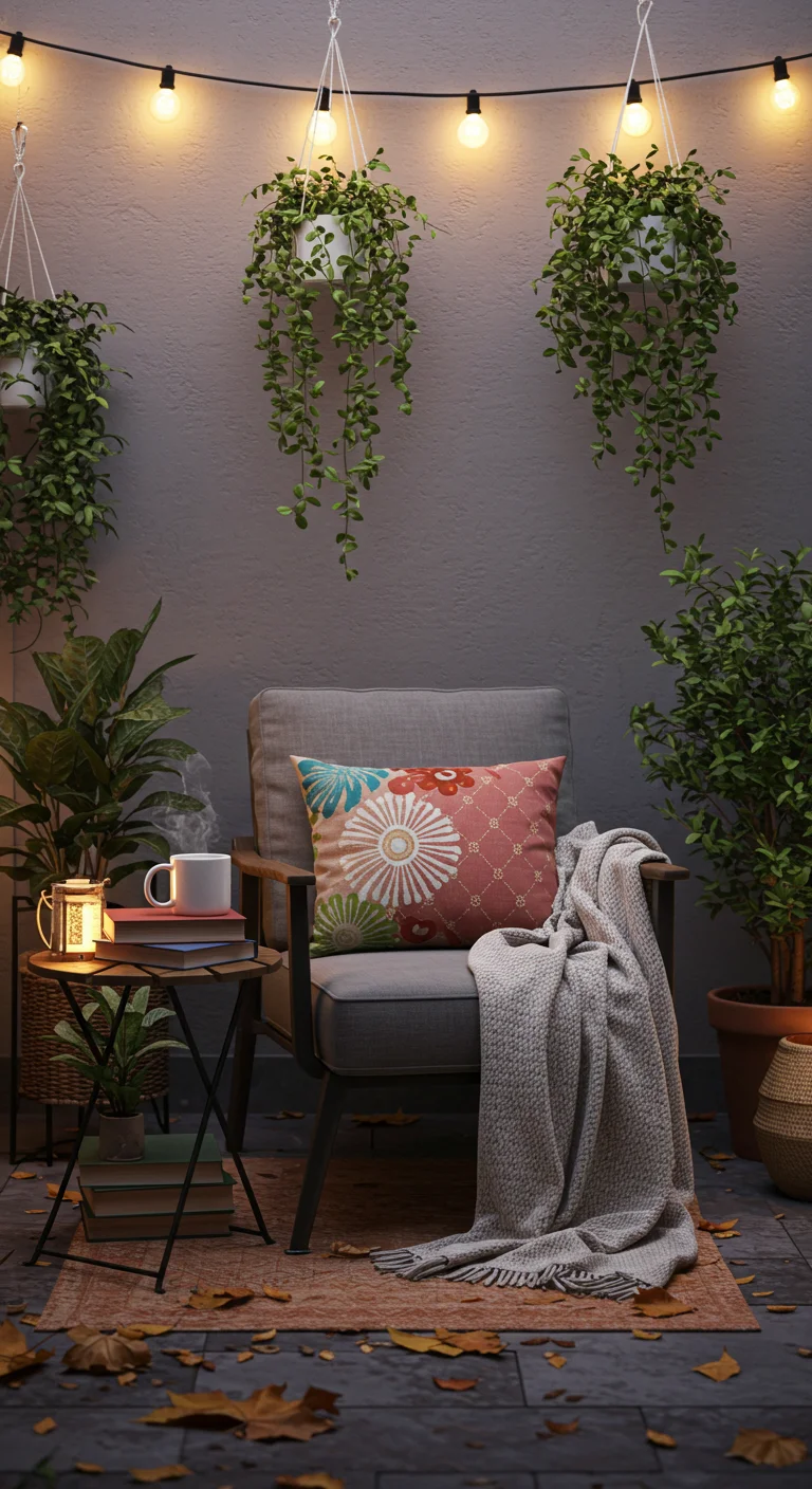 1. Cozy Corner: Create an Intimate Outdoor Reading Nook