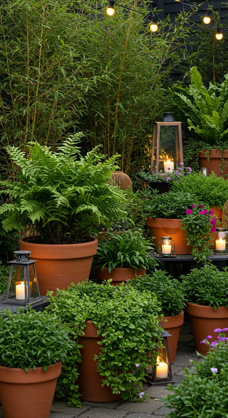 6. Green Oasis: Lush Plant Arrangements for Your Patio