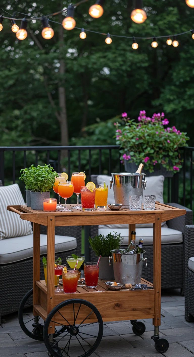 21. Chic Bar: Outdoor Beverage Stations That Impress