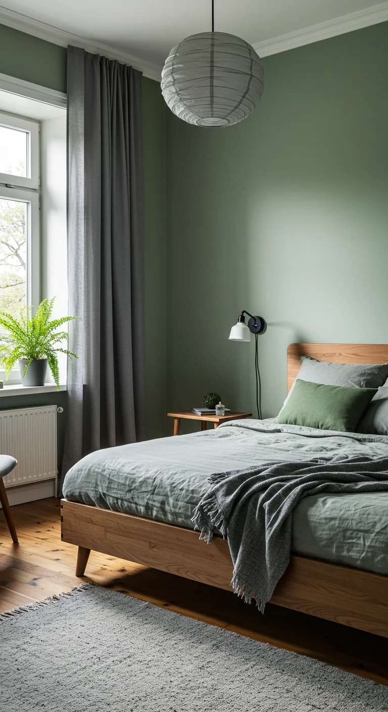 1. Embrace Serenity: The Power of Sage Green Walls