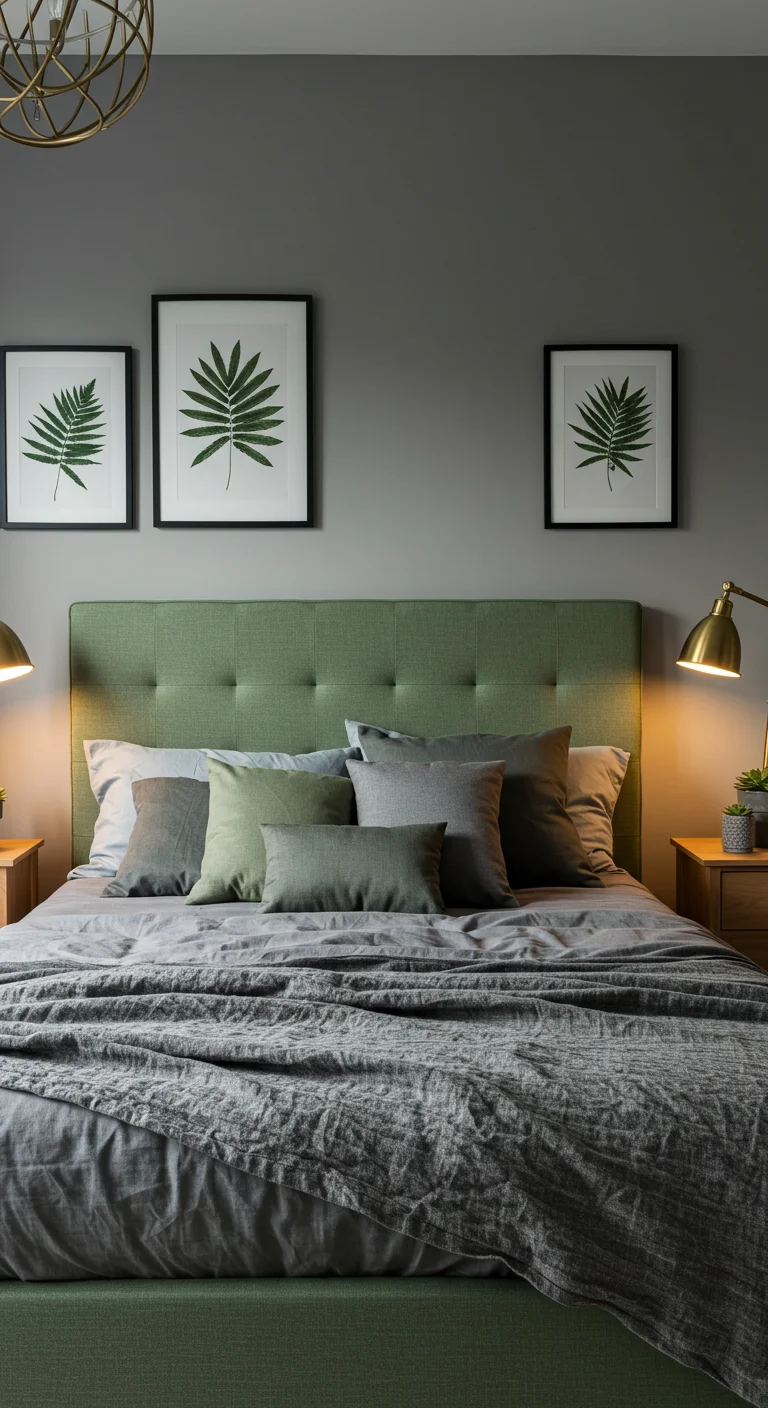 4. Statement Furniture: Sage Green Beds That Wow