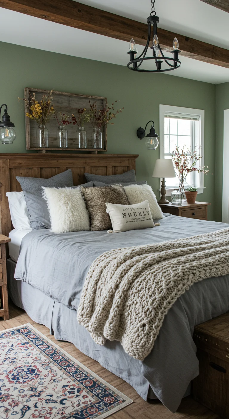 23. Rustic Retreat: Farmhouse Ideas for a Cozy Feel