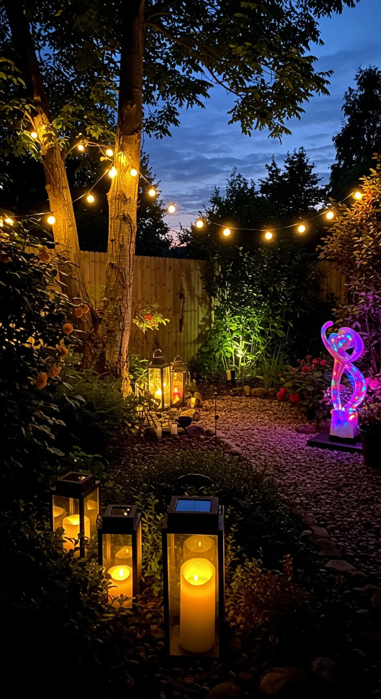20. Evening Enchantment: Lighting Your Garden for Magic