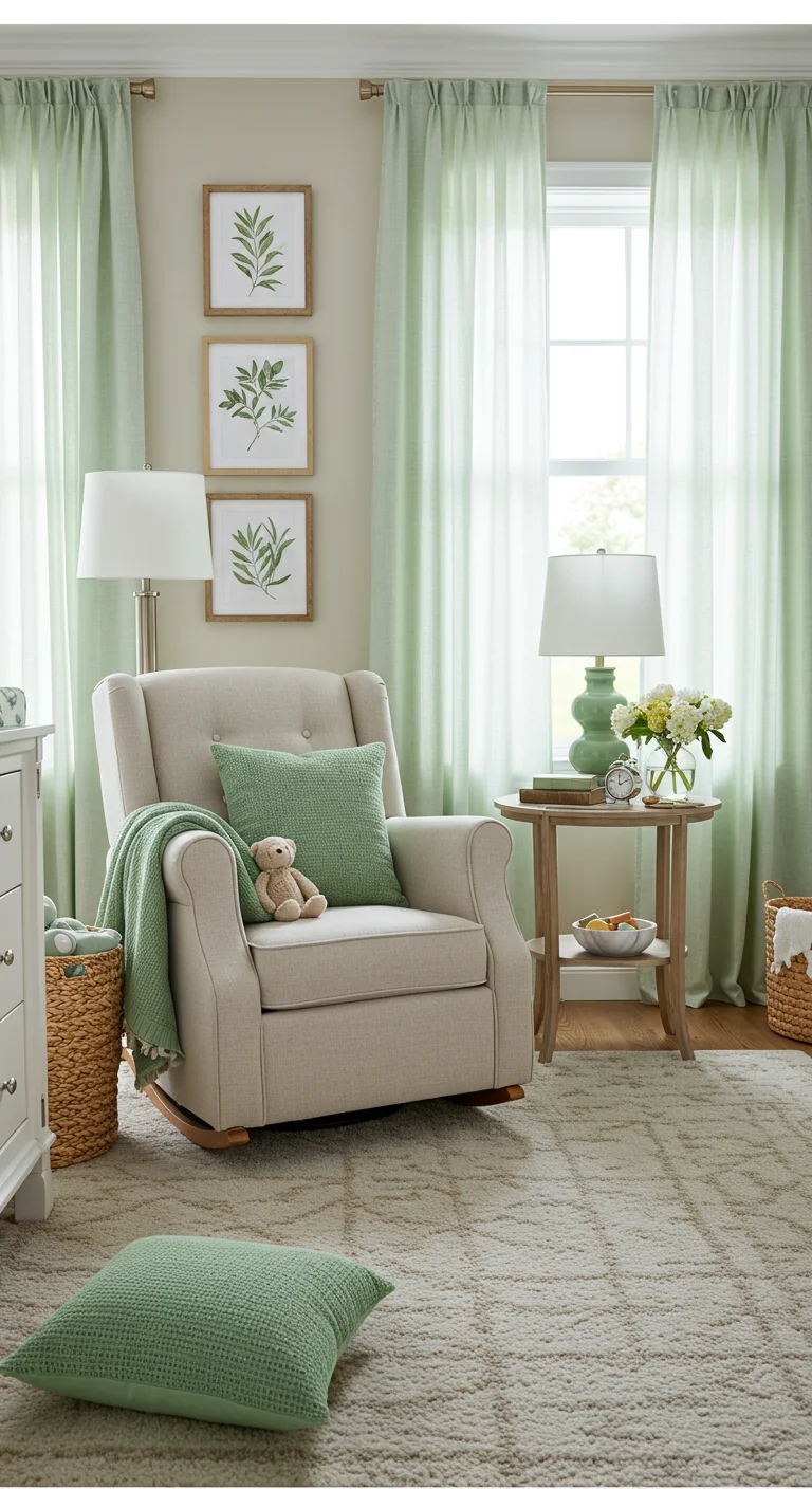 8. Subtle Elegance: Sage Green Decor Accents and Accessories