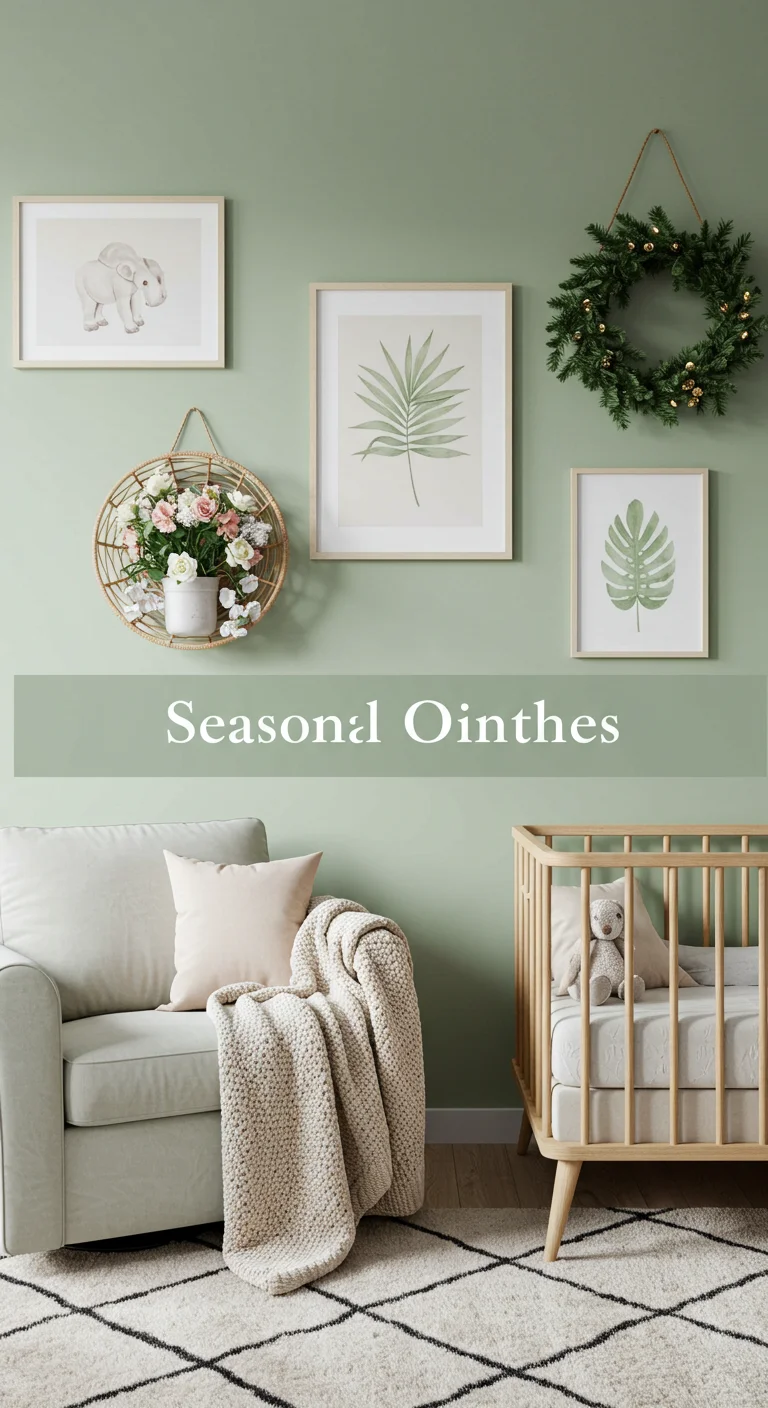 29. Seasonal Decor: Sage Green for All Year Round