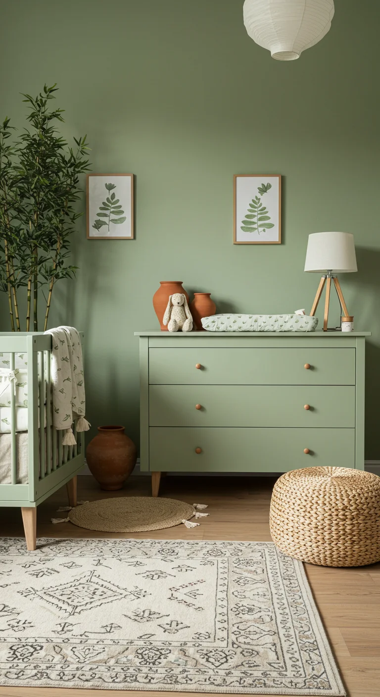 32. Cultural Inspirations: Global Sage Green Decor Ideas