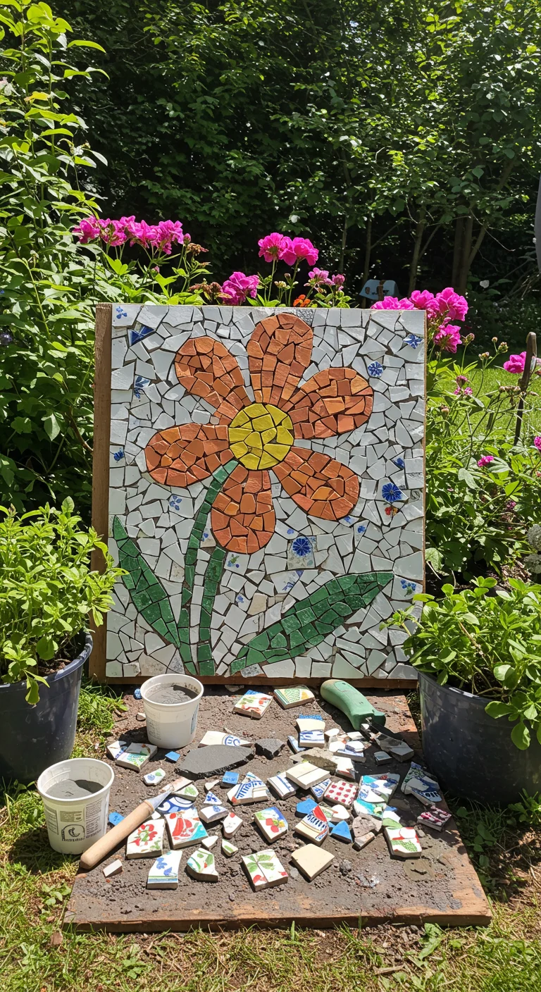 2. Mosaic Masterpieces: Transforming Old Tiles into Art