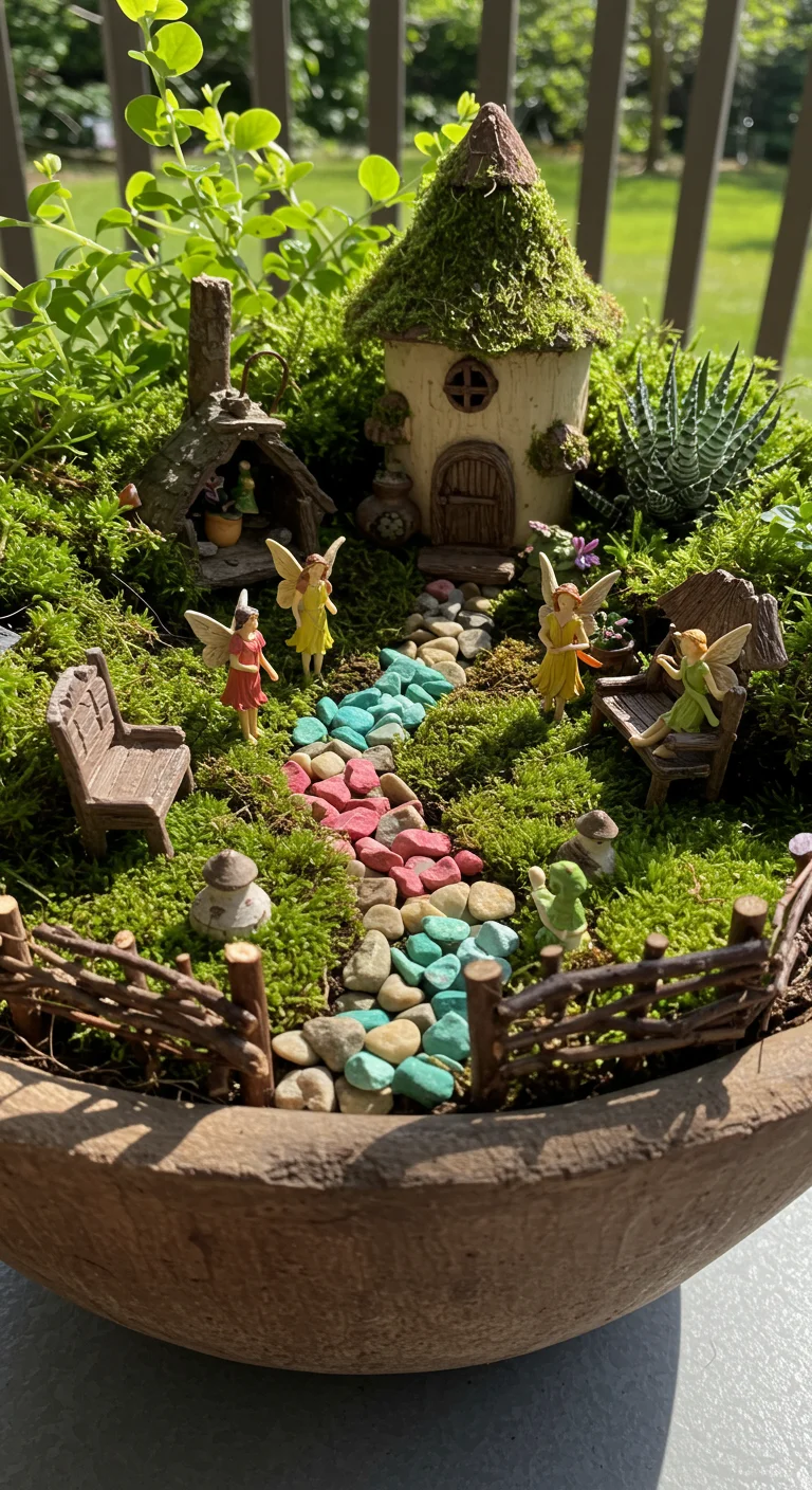 4. Fairy Garden Escapes: Miniature Worlds of Wonder