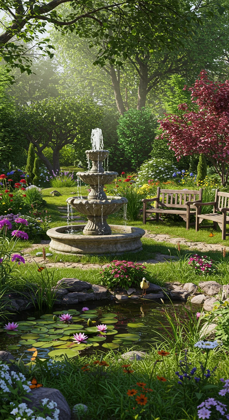 19. Water Features: Tranquil Art that Sparks Serenity