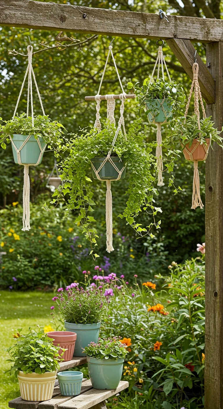 23. Plant Hangers: Elevating Greenery with Style