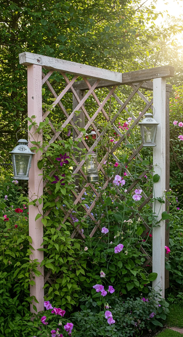29. DIY Trellises: Vertical Art for Climbing Plants