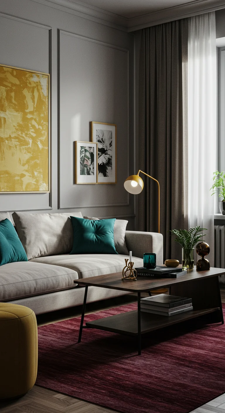 6. Accent Colors that Pop: Adding Life to Your Neutral Palette