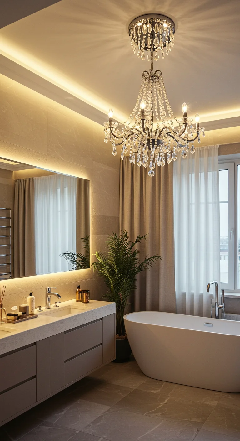 7. Luxurious Lighting: Illuminating Your Bathroom Dreams