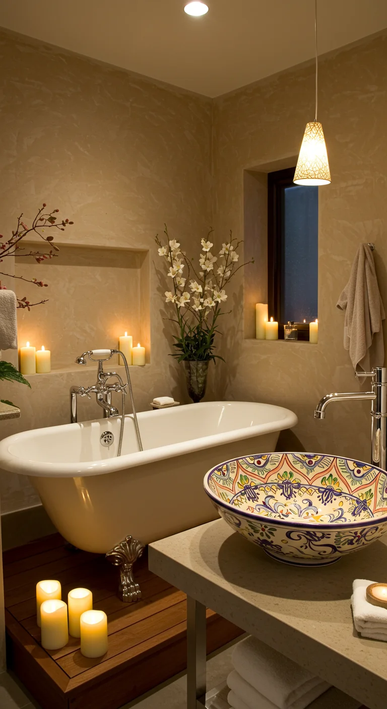 8. Statement Fixtures: The Power of Unique Sinks and Tubs