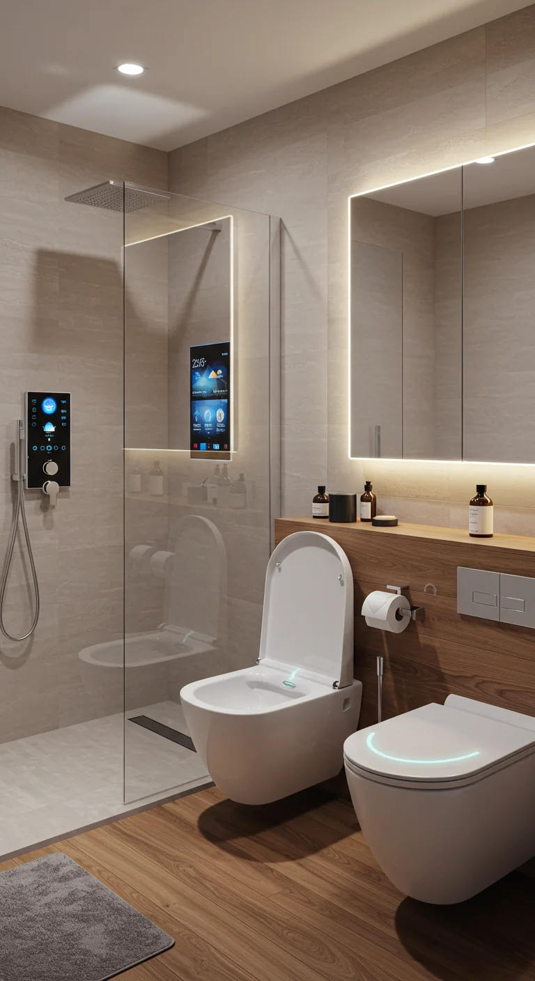 11. Smart Bathrooms: Integrating Technology for Convenience