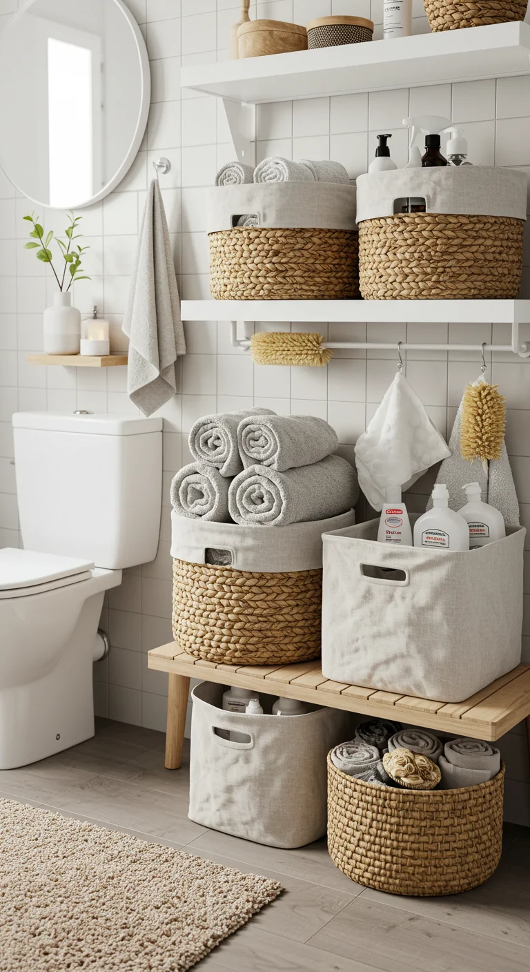 4. The Power of Baskets: Chic and Practical Storage