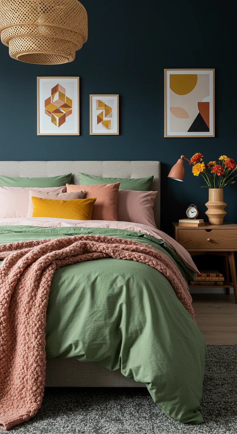 12. Layered Looks: Mixing Sage with Other Colors