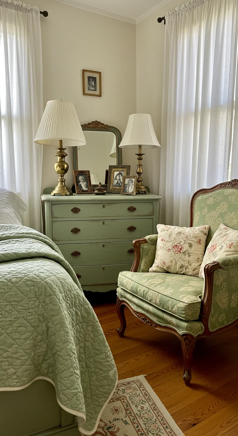 19. Vintage Vibes: Antique Sage Green Finds