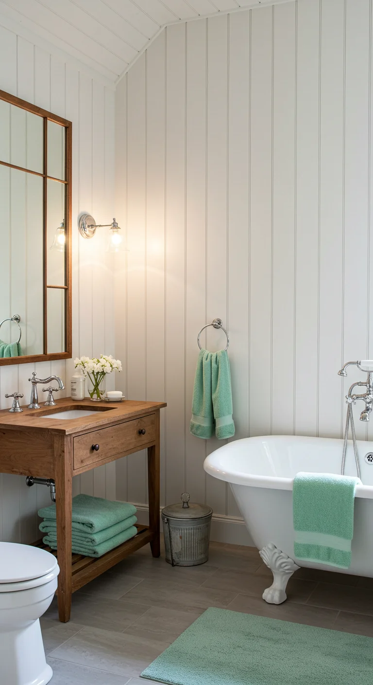 1. Timeless Elegance: Classic White Shiplap Magic
