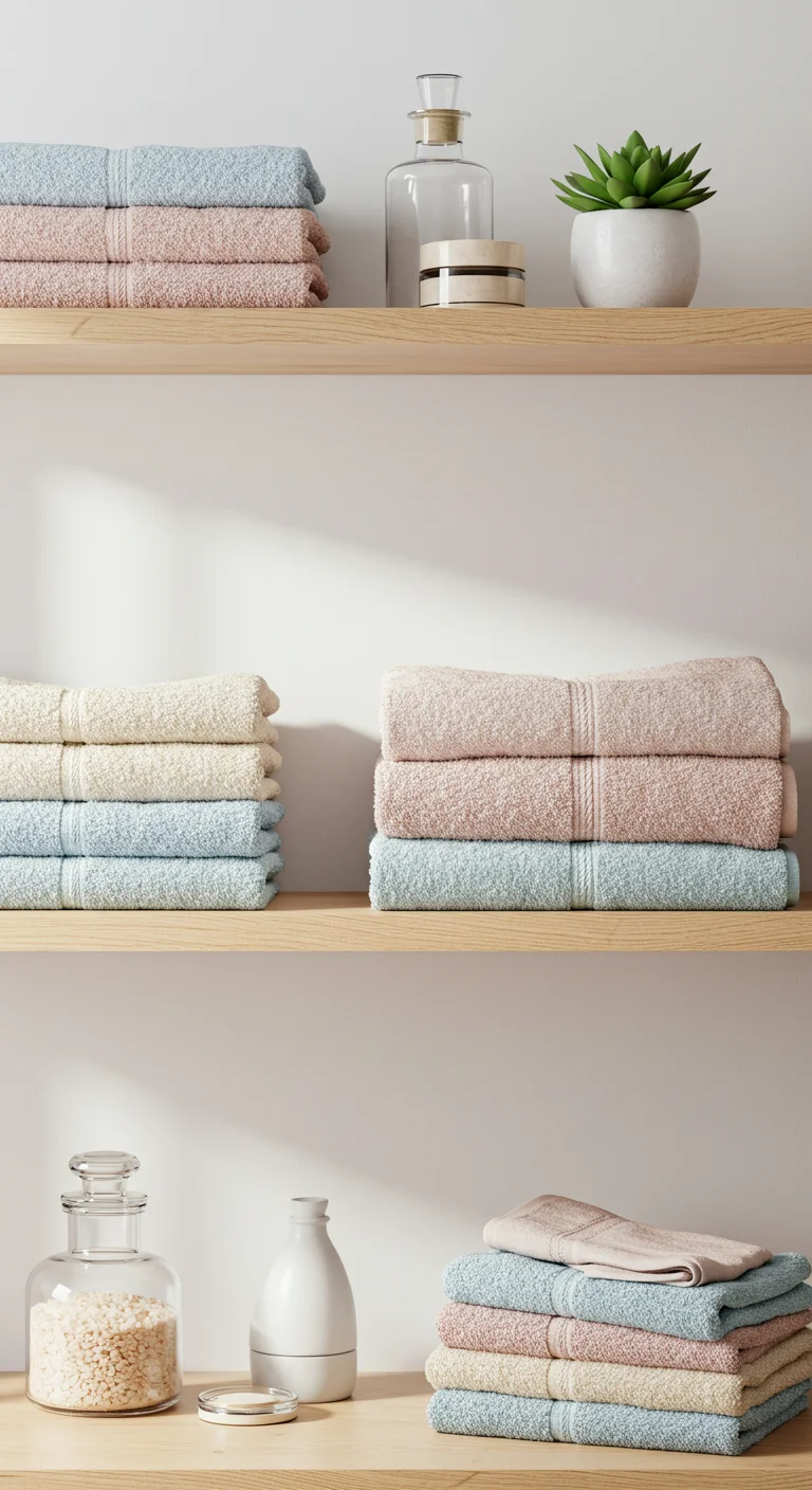 10. Open and Airy: Displaying Your Favorite Towels and Decor