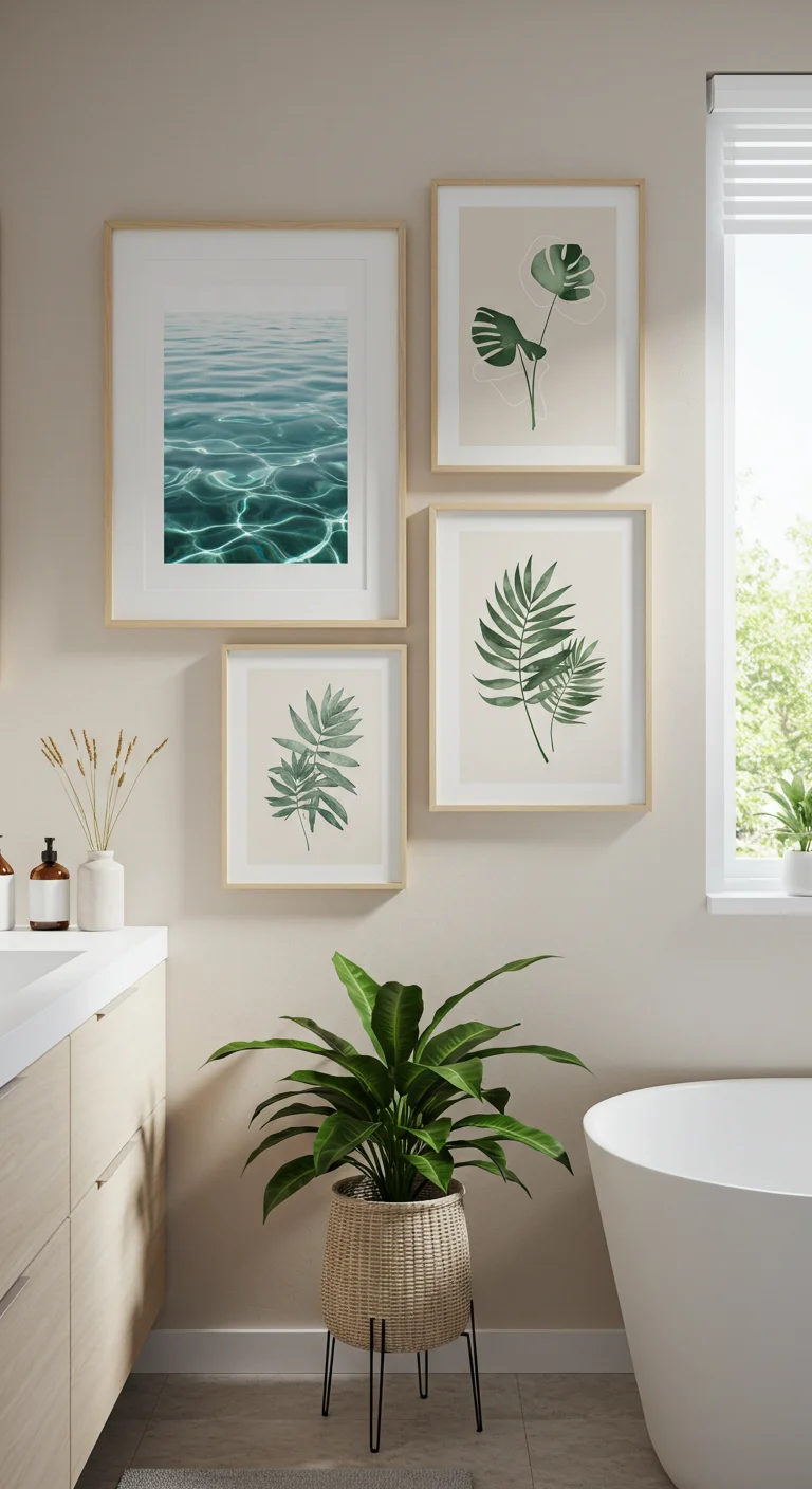 5. Minimalist Magic: Simple Framed Prints