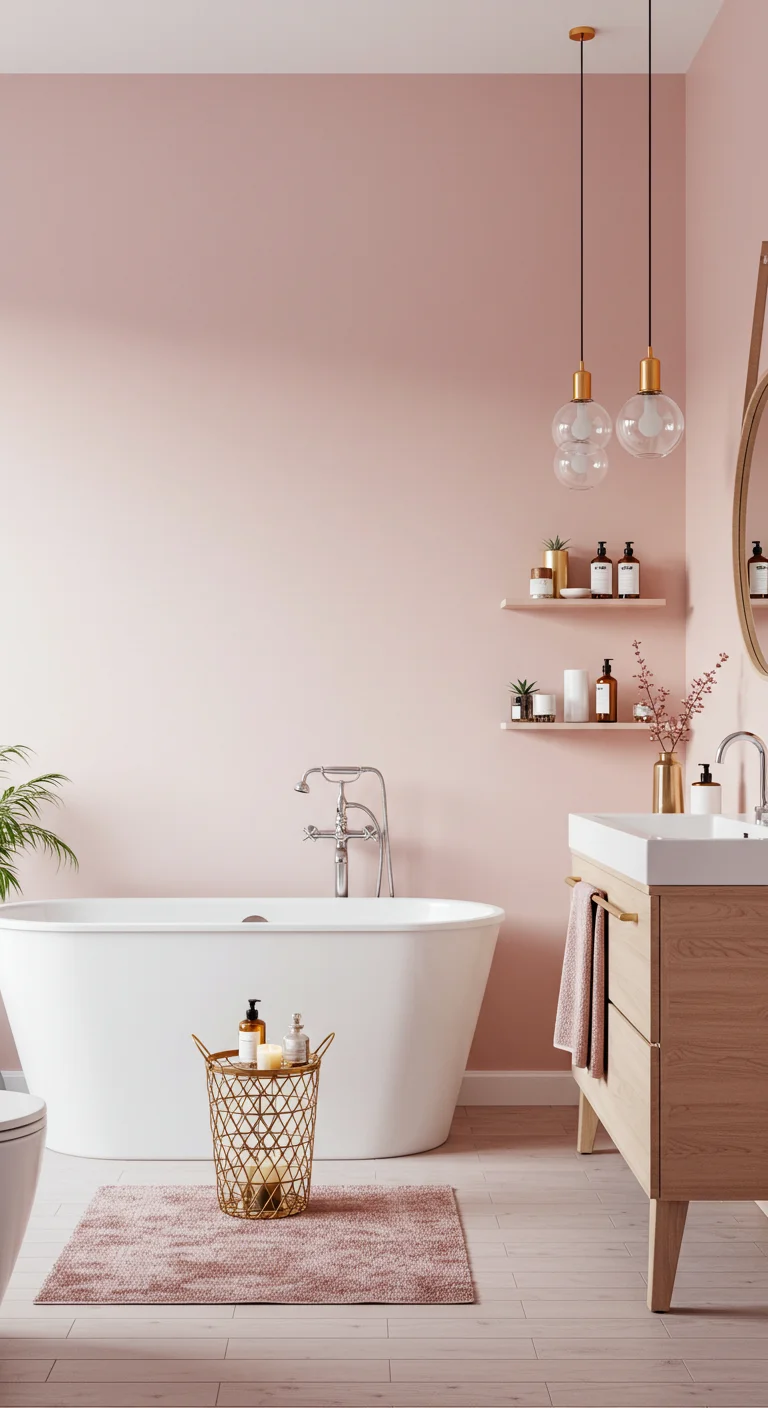 7. Playful Pastels: Soft Pink Hues