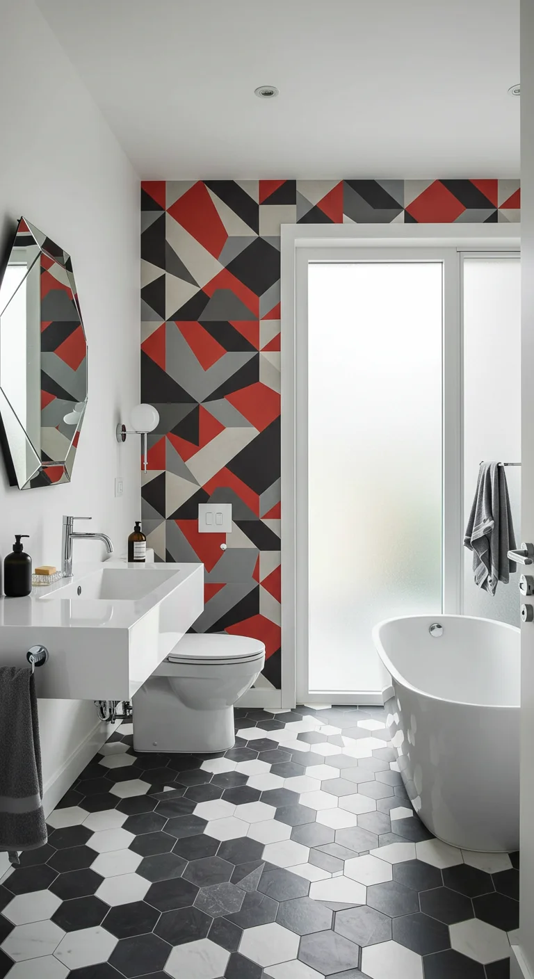 2. Bold Geometric Patterns: Making a Statement