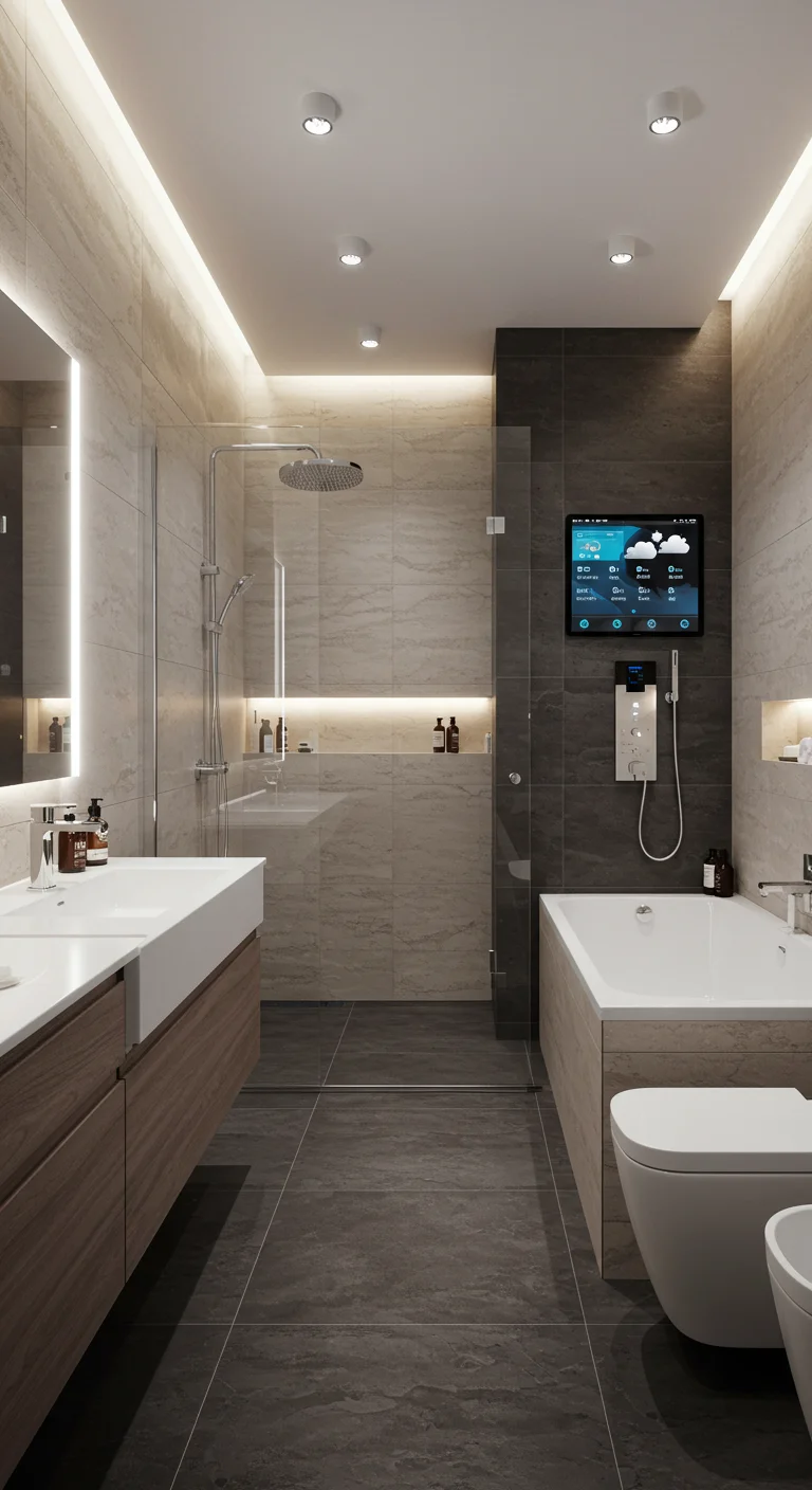 8. Smart Bathrooms: Technology Meets Design