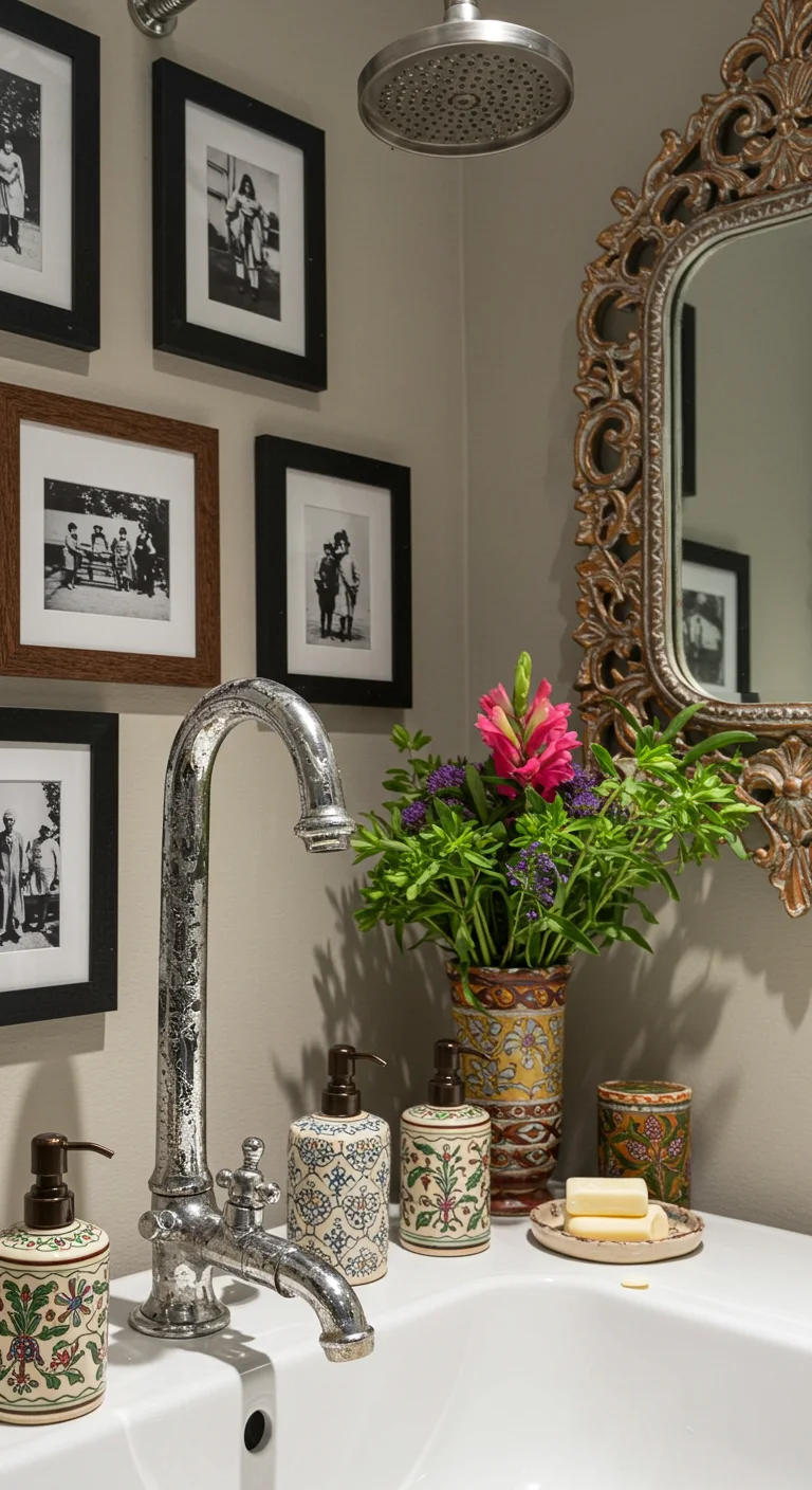 10. Artistic Accents: Unique Fixtures and Decor