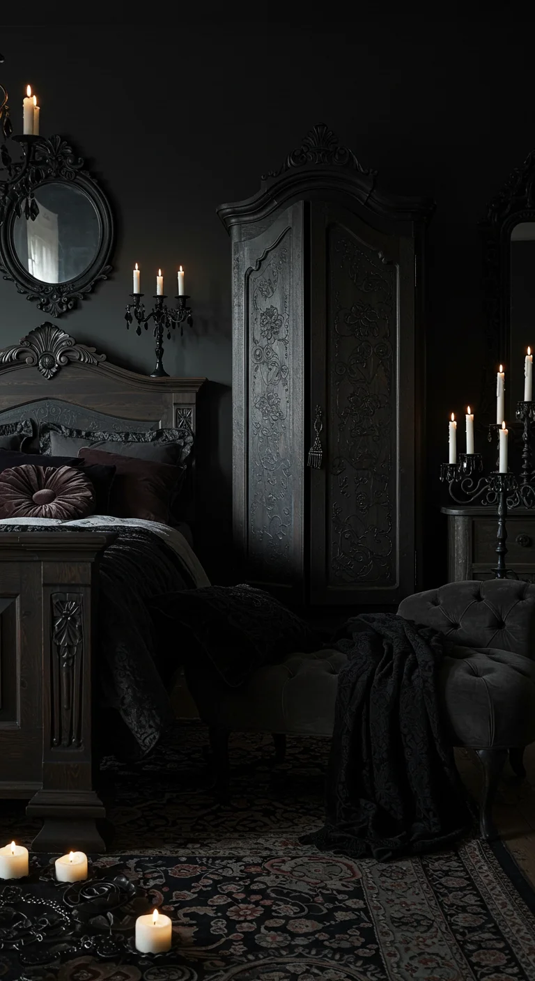 4. Gothic Elegance: Furniture with Character