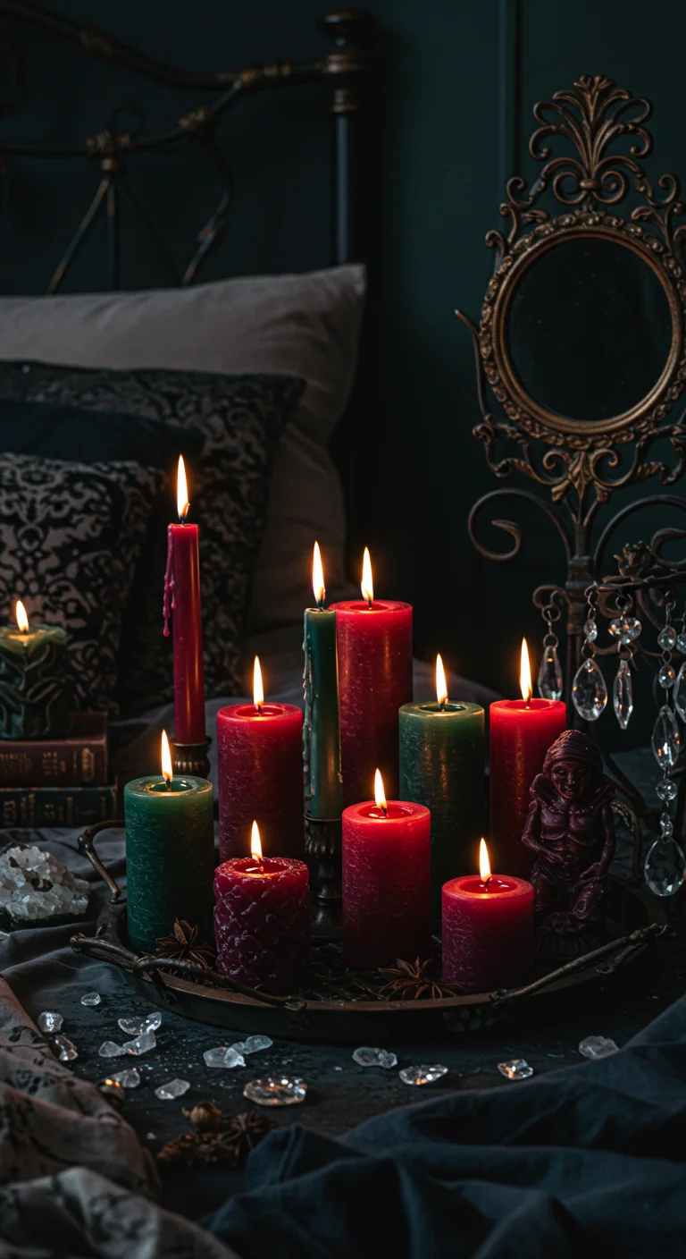 9. Spellbinding Candles: Illuminating the Dark