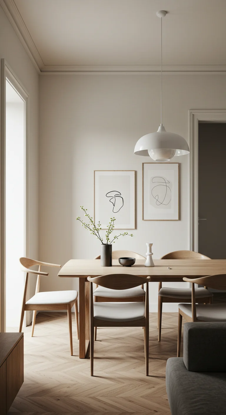 2. Minimalist Marvels: Less is More in Dining Design