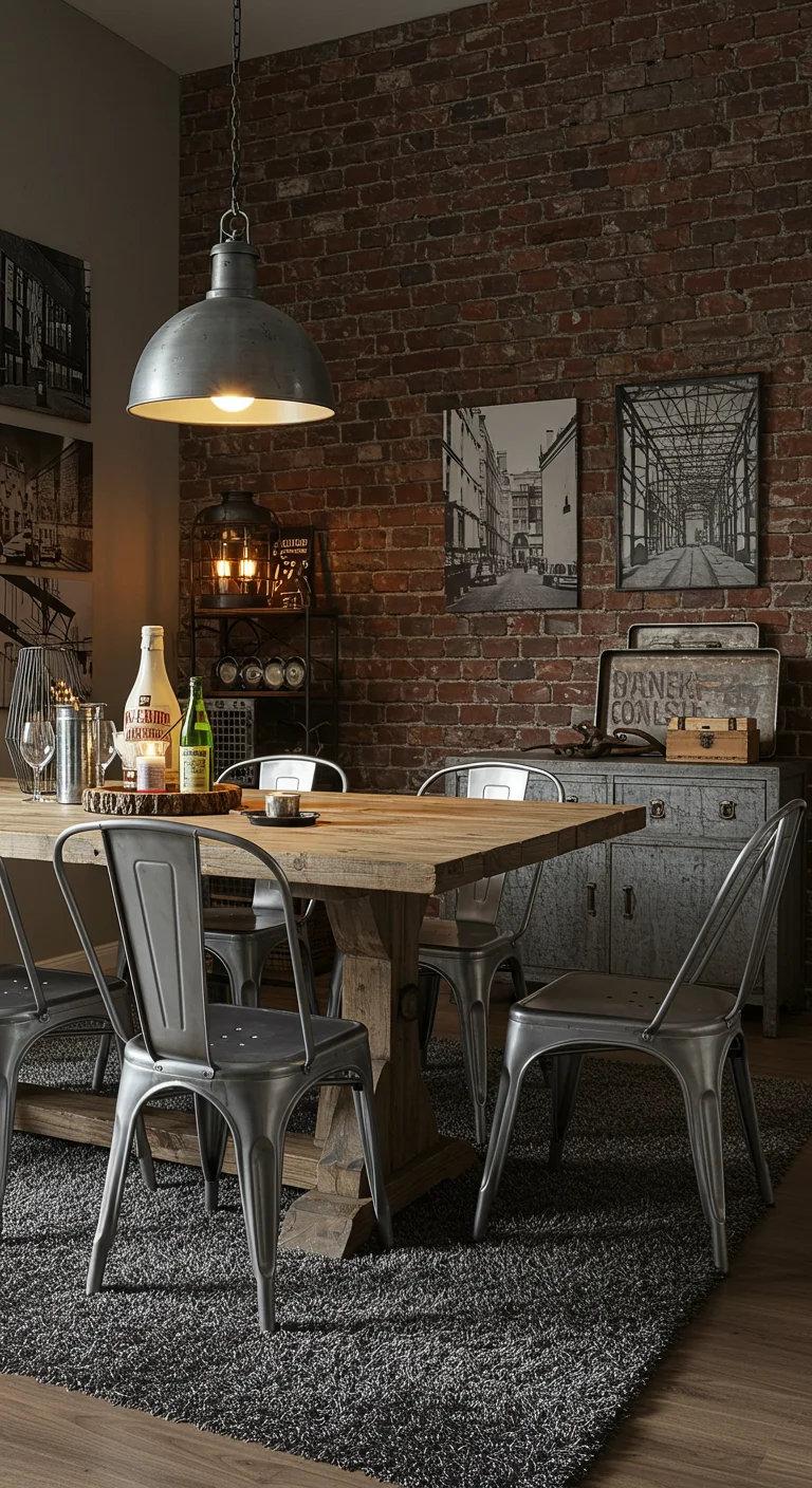 6. Industrial Chic: Urban Edge Meets Comfort