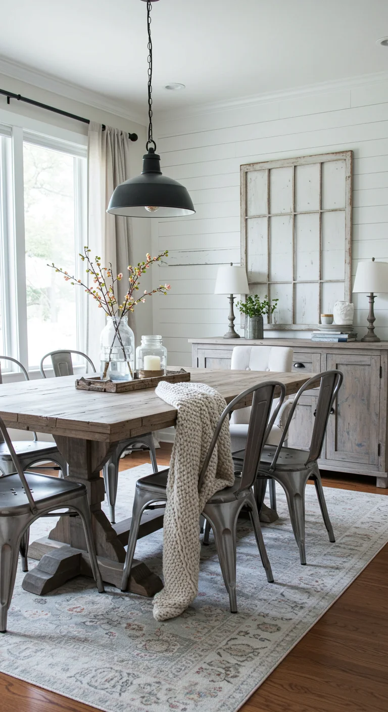 9. Modern Farmhouse: Cozy Meets Contemporary