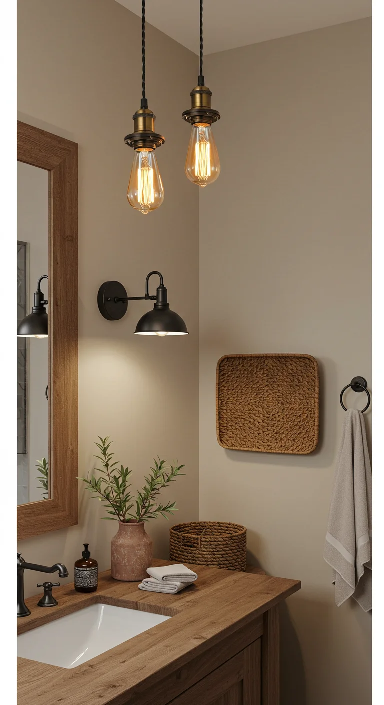 5. Farmhouse Fixtures: Lighting That Sets the Mood
