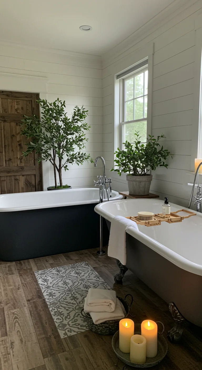 6. Bathtubs with Character: Freestanding vs. Clawfoot