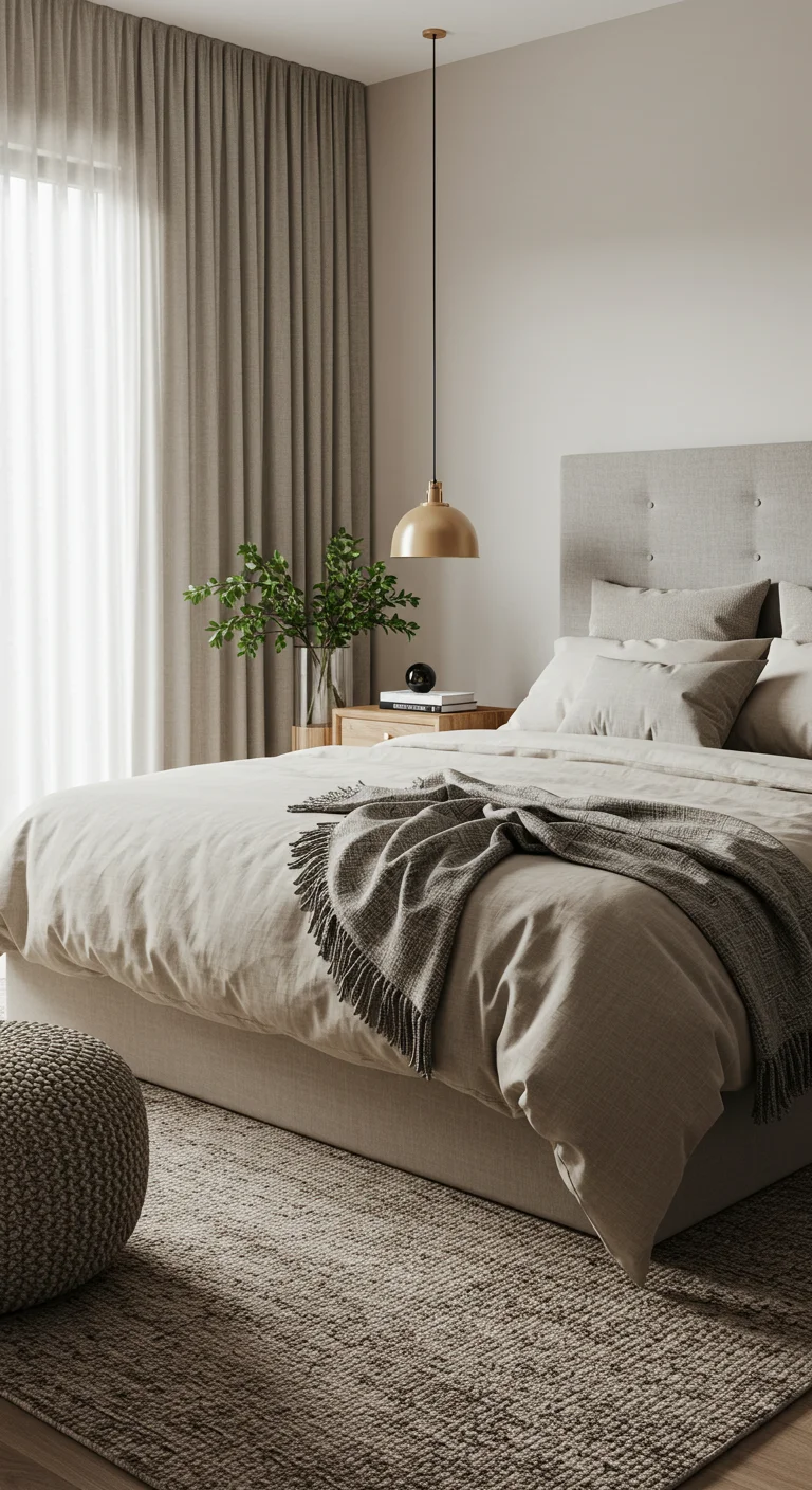 Key Point 23 About 51 Neutral Bedroom Designs: Effortless Elegance For Peaceful Dreams