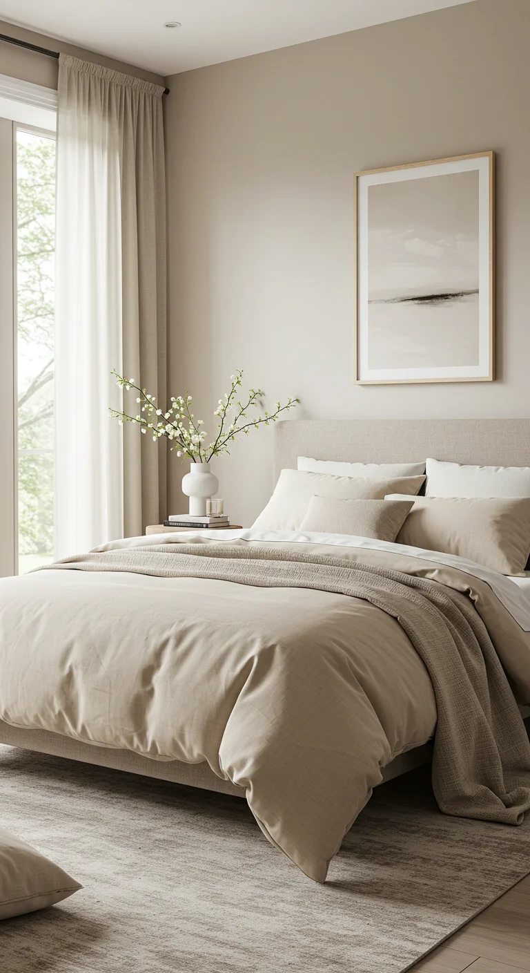 Key Point 29 About 51 Neutral Bedroom Designs: Effortless Elegance For Peaceful Dreams