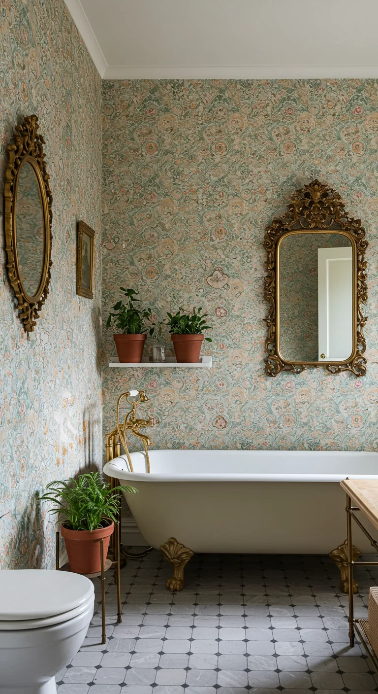 3. Vintage Vibes: Retro Wallpaper That Tells a Story