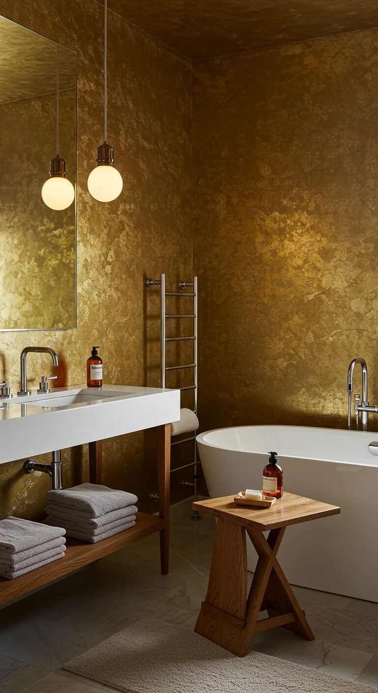 7. Metallic Moments: Shine Bright with Reflective Finishes
