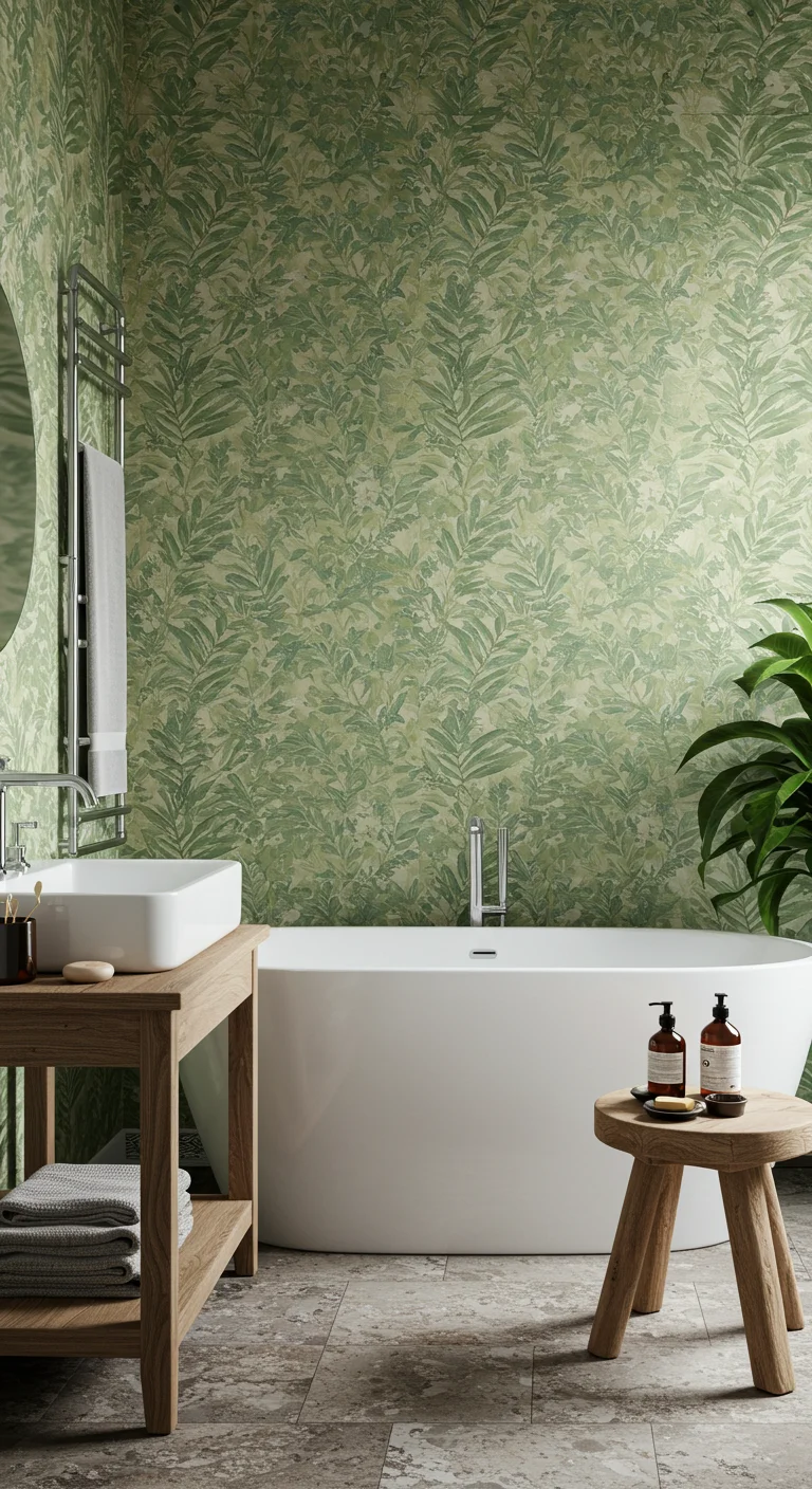 15. Eco-Friendly Choices: Sustainable Wallpaper That Looks Good