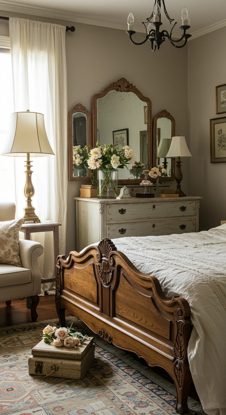 6. Vintage Charm: Antique Furniture to Spark Nostalgia