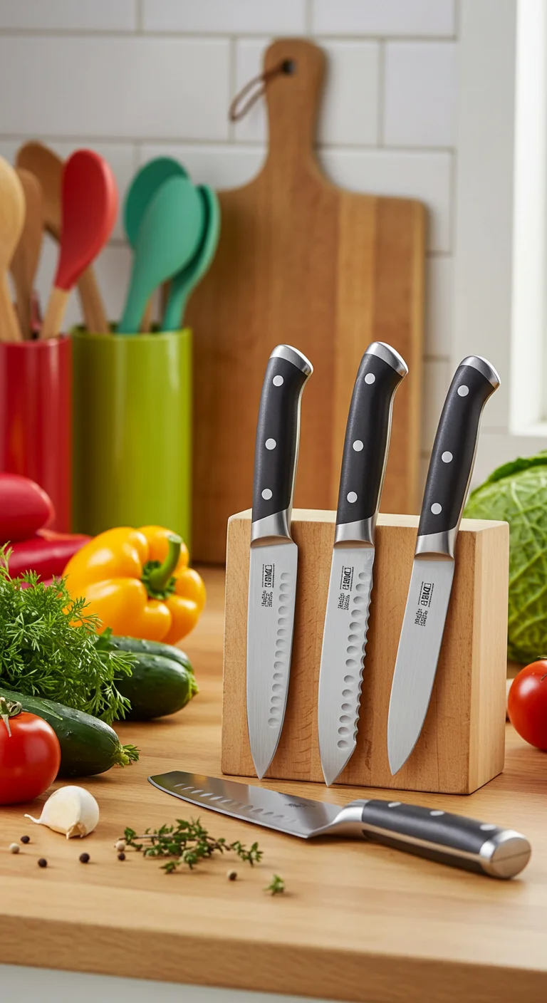 2. Essential Knives: More Than Just a Chef's Knife