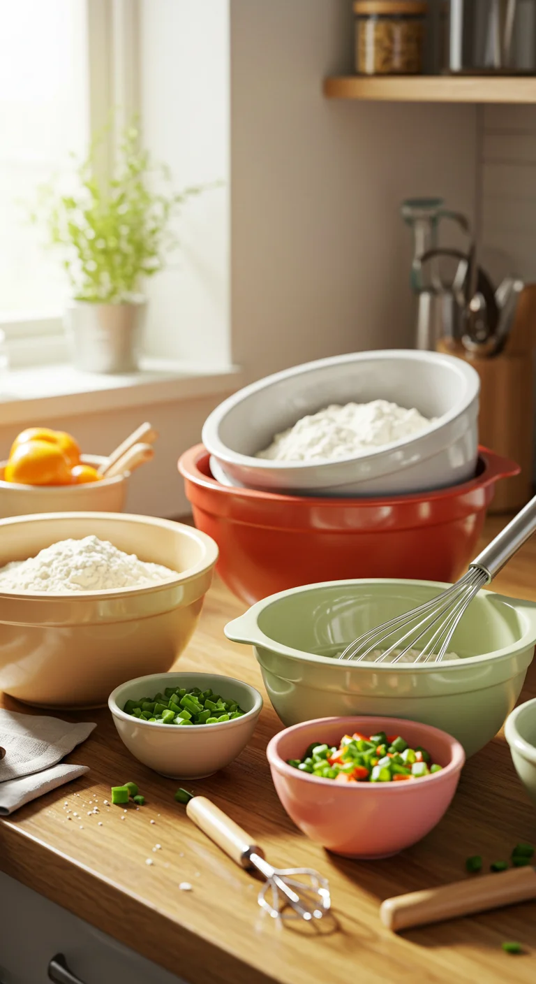 5. Mixing Bowls: Your Kitchen’s Best Friends