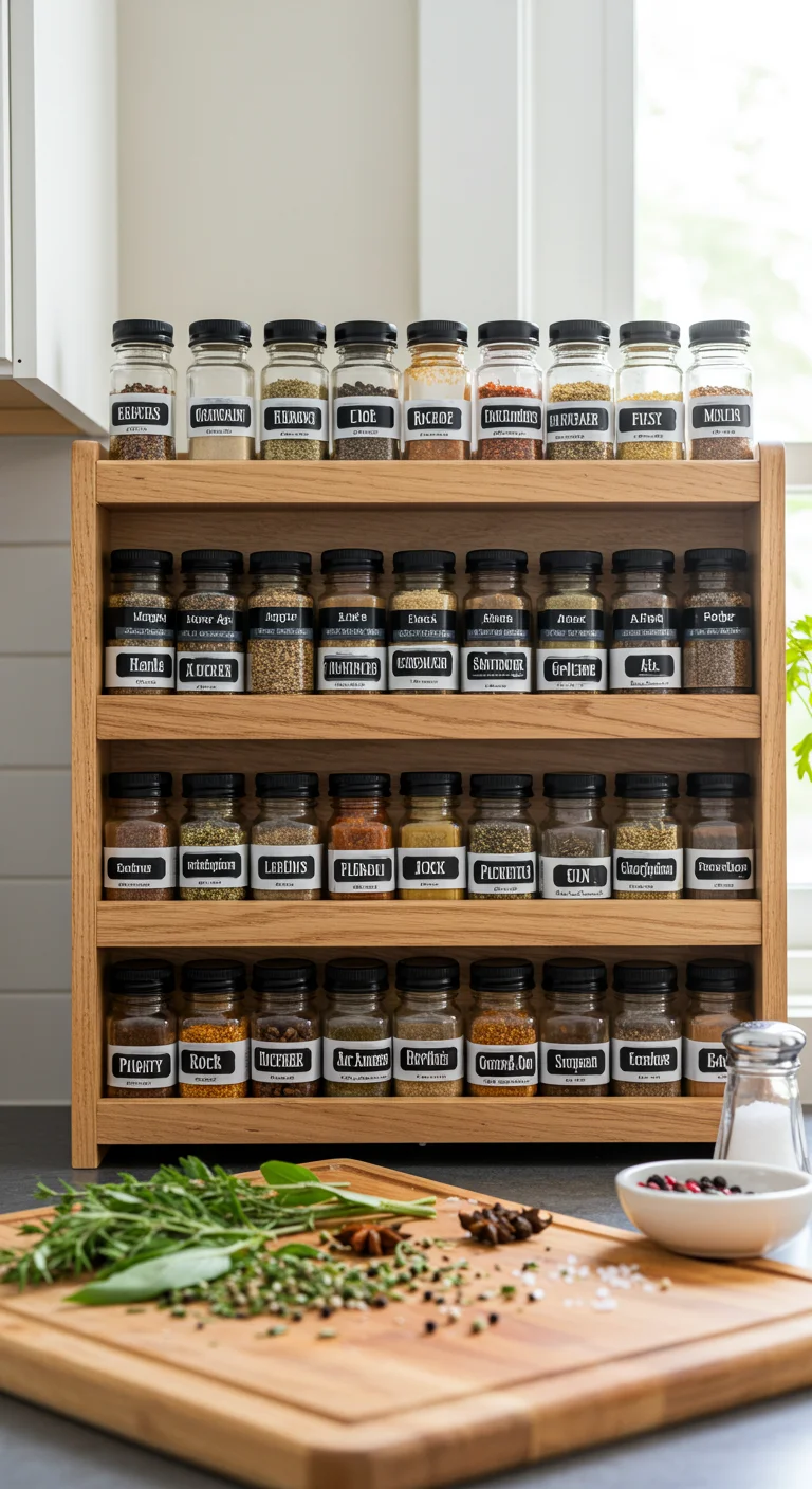 10. Spice Rack: The Flavor Enhancer You Can't Ignore